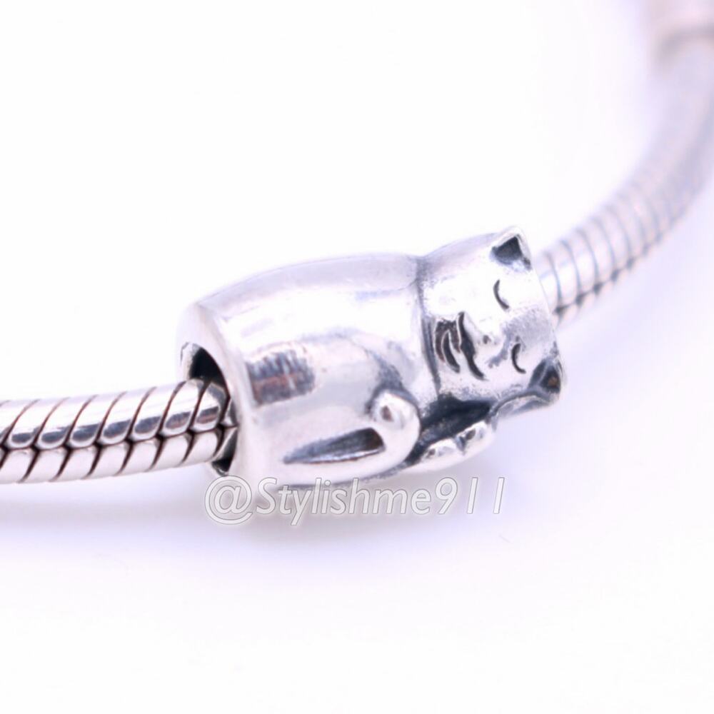 Authentic Chamilia Sterling Silver Cat Charm